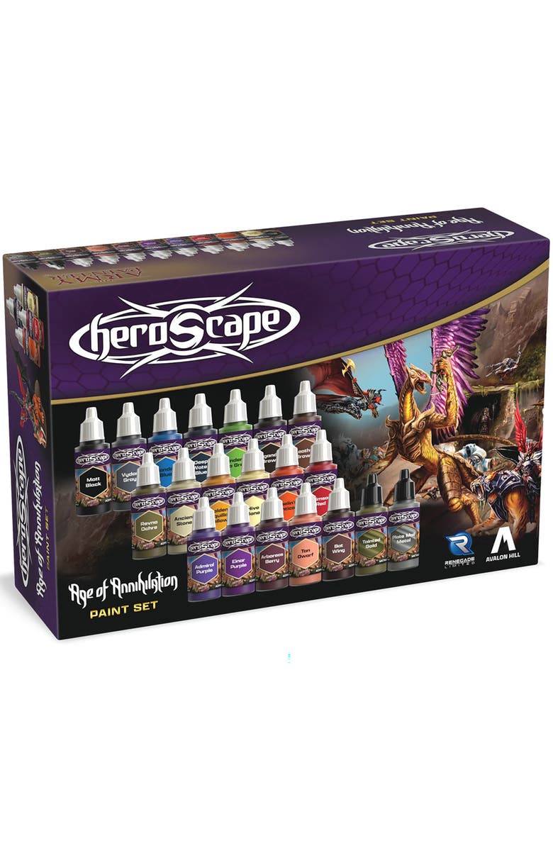 Renegade Games Age of Annihilation Paint Set, 20 Colors, Main, color, 