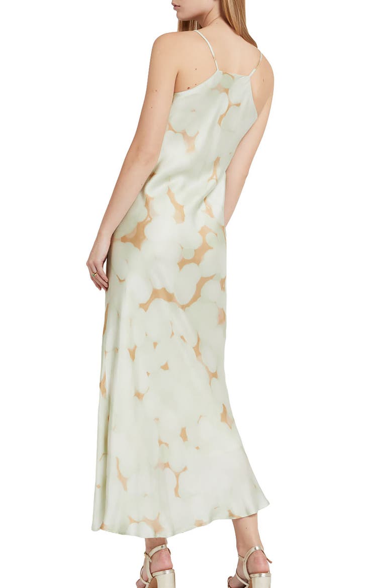Printed Viscose Long Dress, Alternate, color, Mint