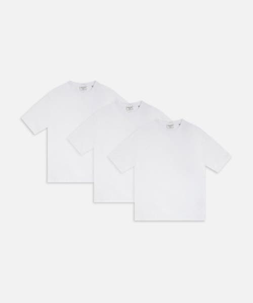 Industrie Australia The Del Sur T-shirt 3 Pack In White