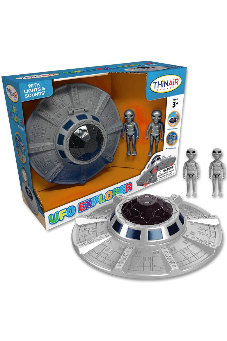 Ufo Explorer Lights and Sounds Space Toy Set, Main, color, Multicolored