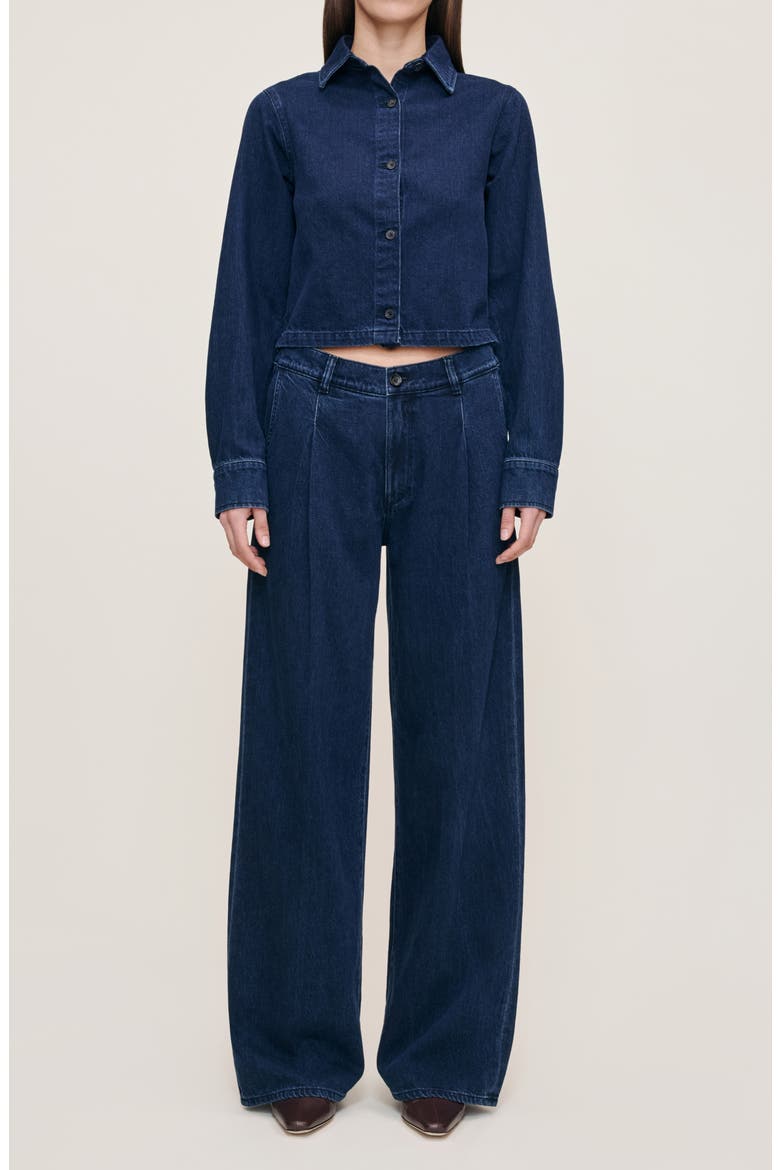 Montauk Aura Denim Shirt, Alternate, color, RAIN STORM