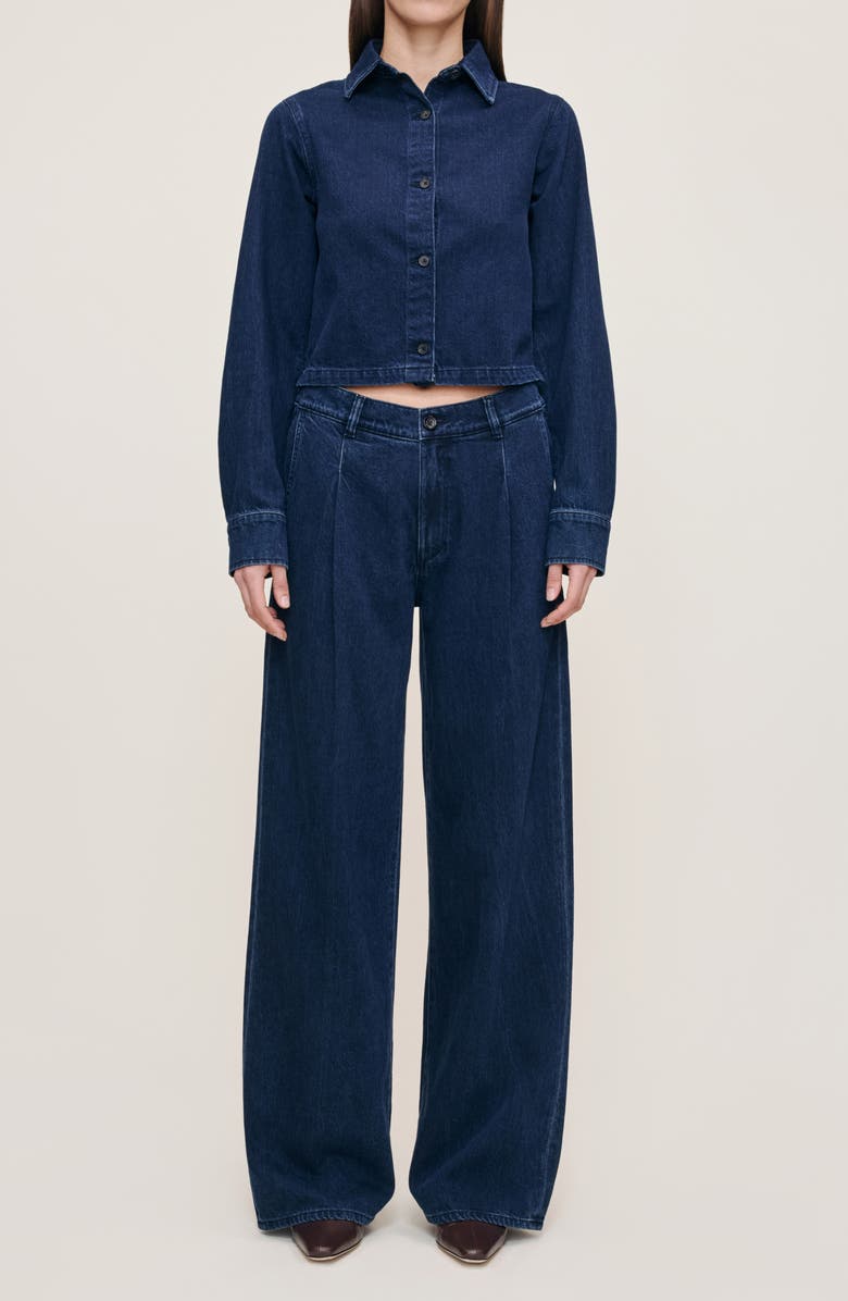 DL1961 Montauk Aura Denim Shirt, Alternate, color, Rain Storm