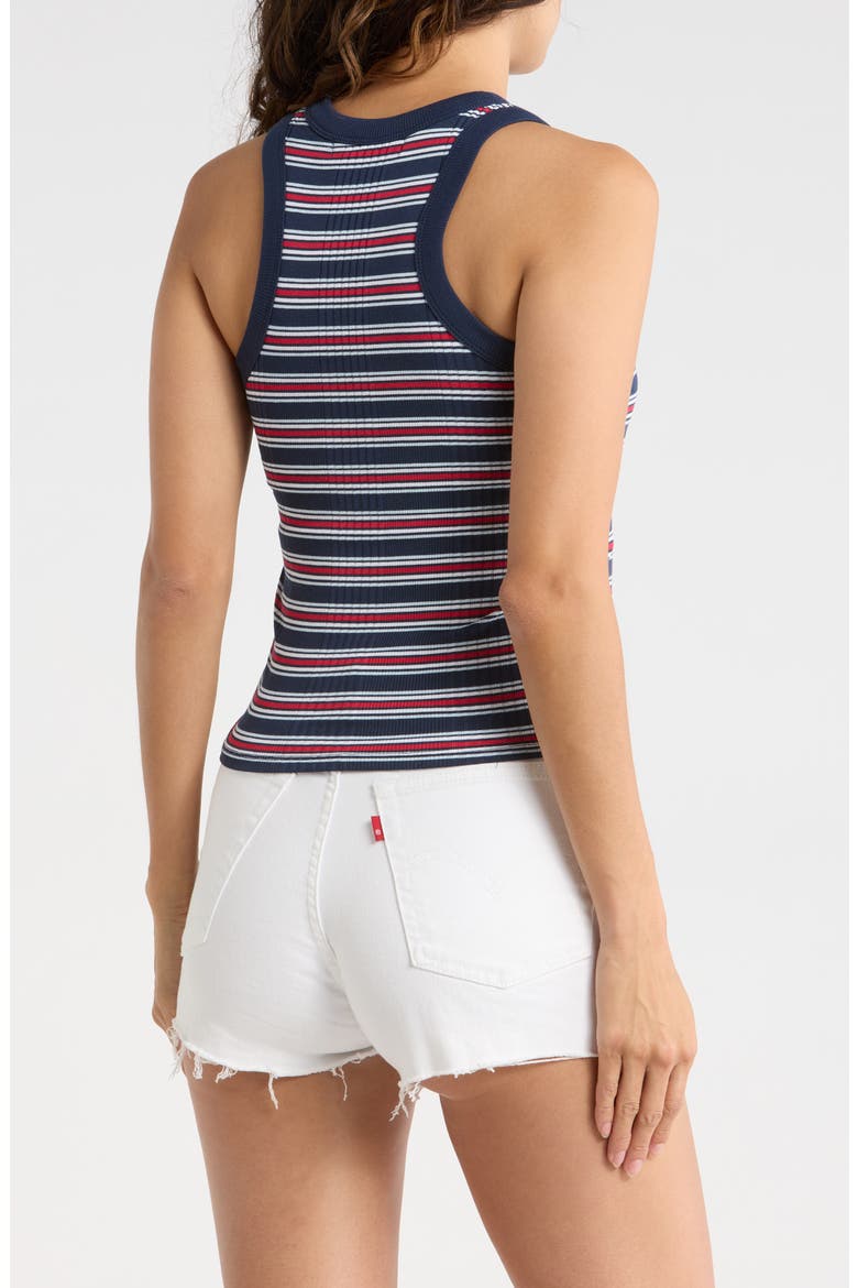 Stripe Rib Tank, Alternate, color, NAVY COMBO