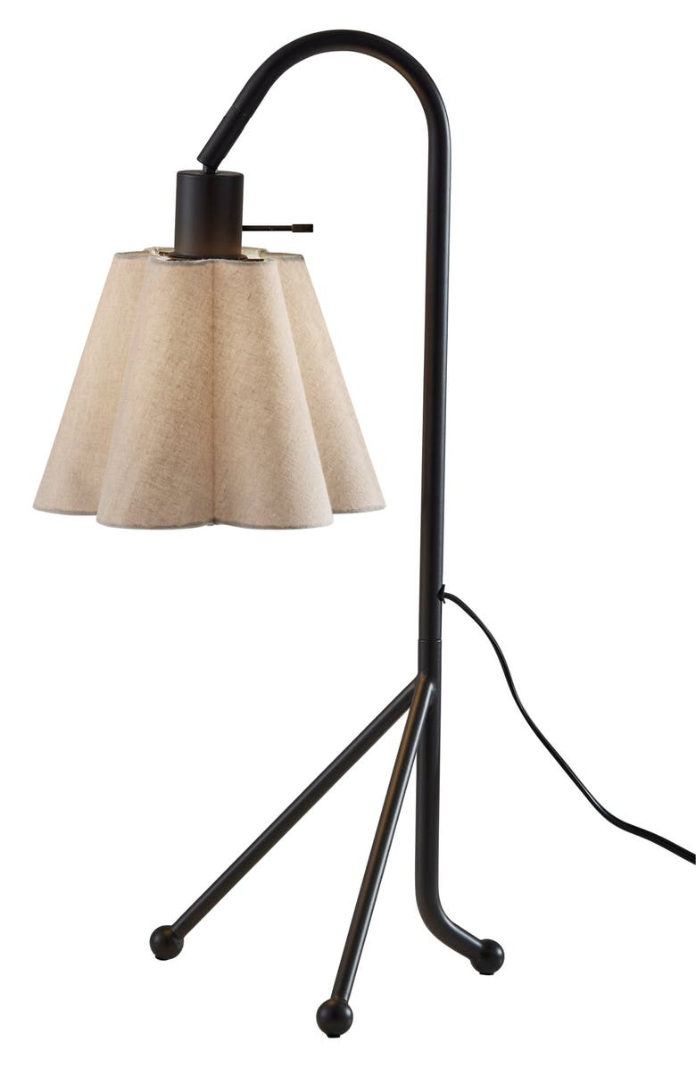 ADESSO LIGHTING Kendra Table Lamp, Main, color, Black
