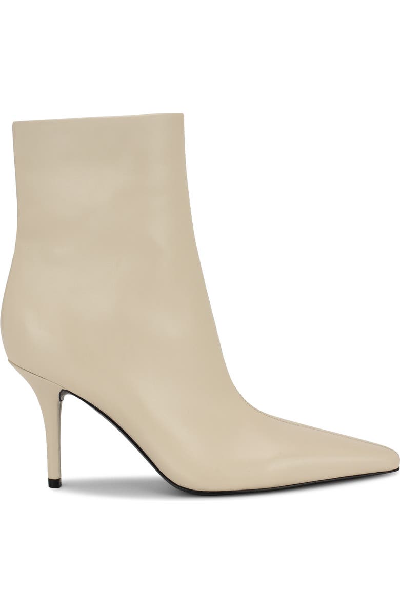 Nine West Ohmy Pointed Toe Bootie, Alternate, color, Ivory