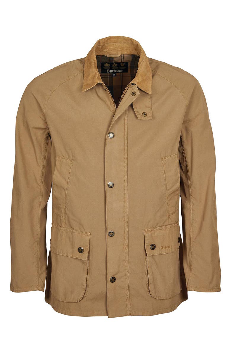 Barbour Ashby Casual Zip & Snap-Up Cotton Jacket, Alternate, color,