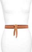 Ada Skinny Leather Wrap Belt