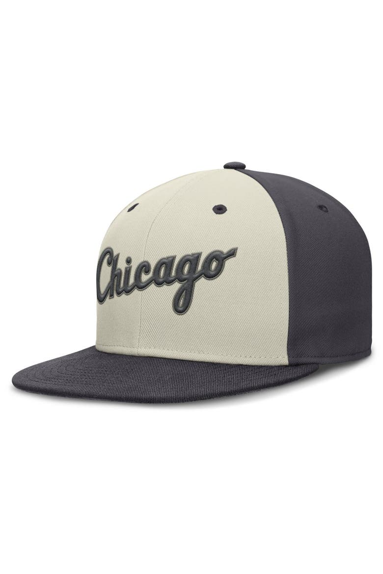 Men's Nike  Cream Chicago White Sox Dri-FIT True Fitted Hat, Alternate, color, Cream