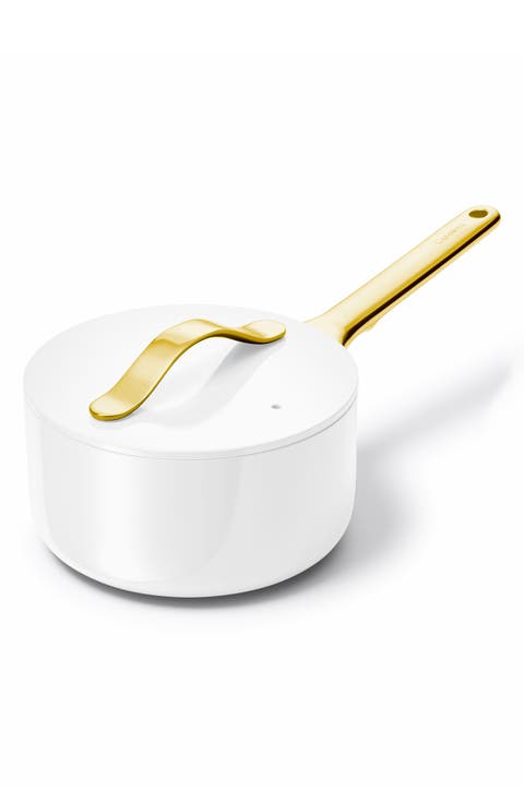 Nonstick Ceramic 1.75-Quart Sauce Pan with Lid