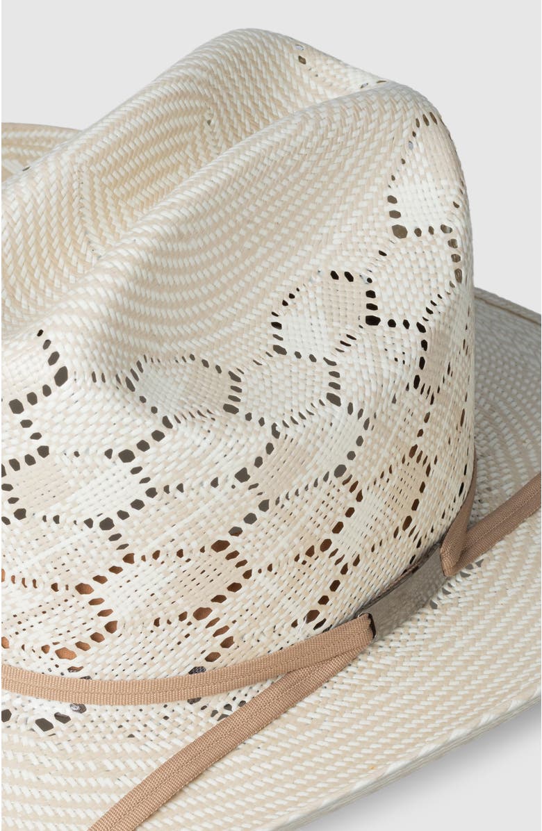 Manela The Mustang 200X Japanese Paper Hat, Alternate, color, Linen Beige