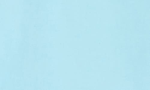 Theory Racerneck Linen-blend Shell In Cyan