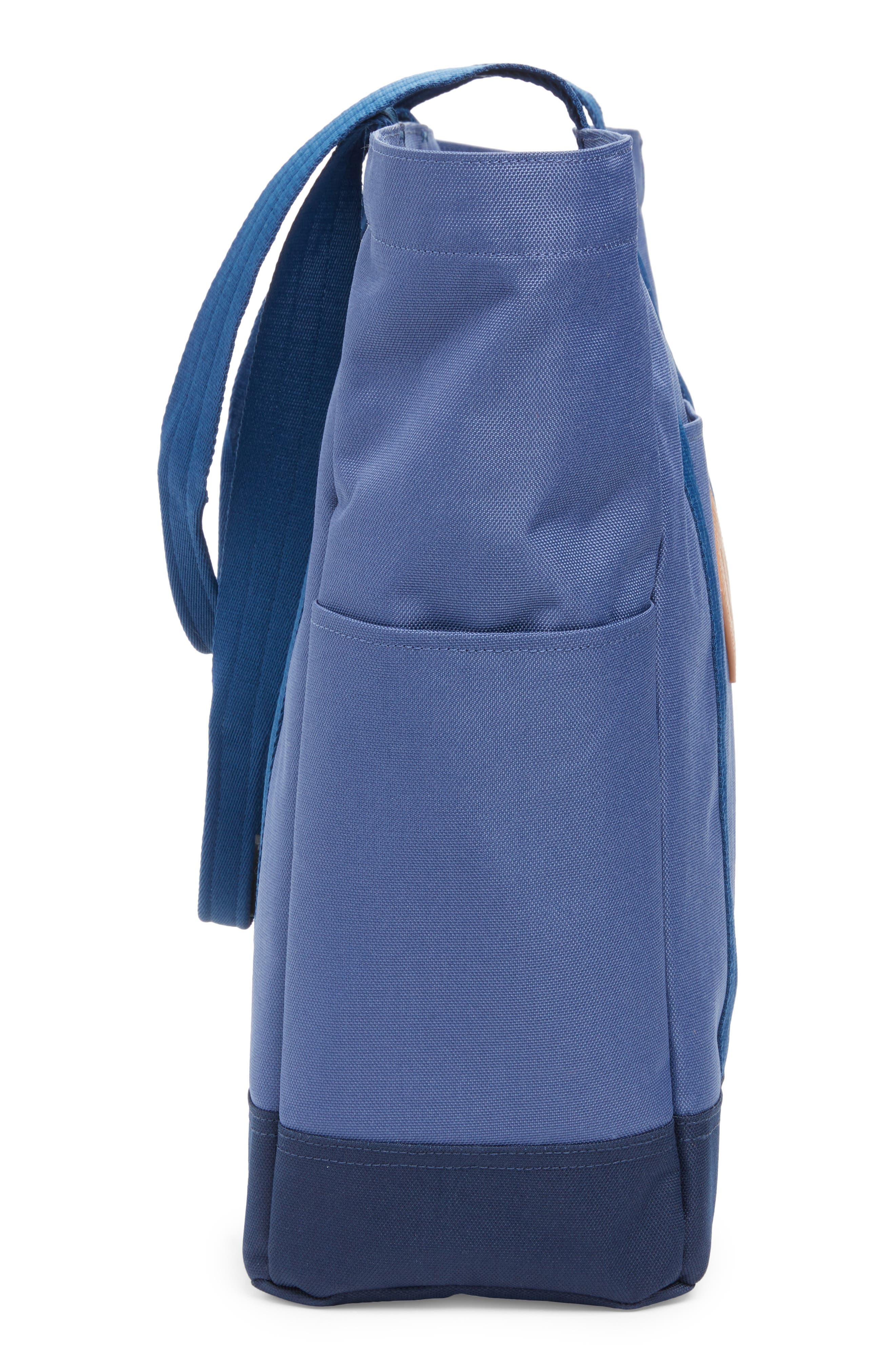 Heritage Tote, Alternate, color, GRAY BLUE/NAVAL ACADEMY