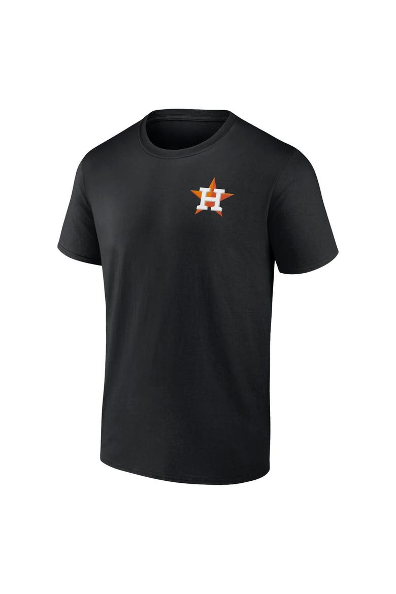 Men's Profile  Black Houston Astros Big & Tall Two-Sided Graphic T-Shirt, Alternate, color, Black