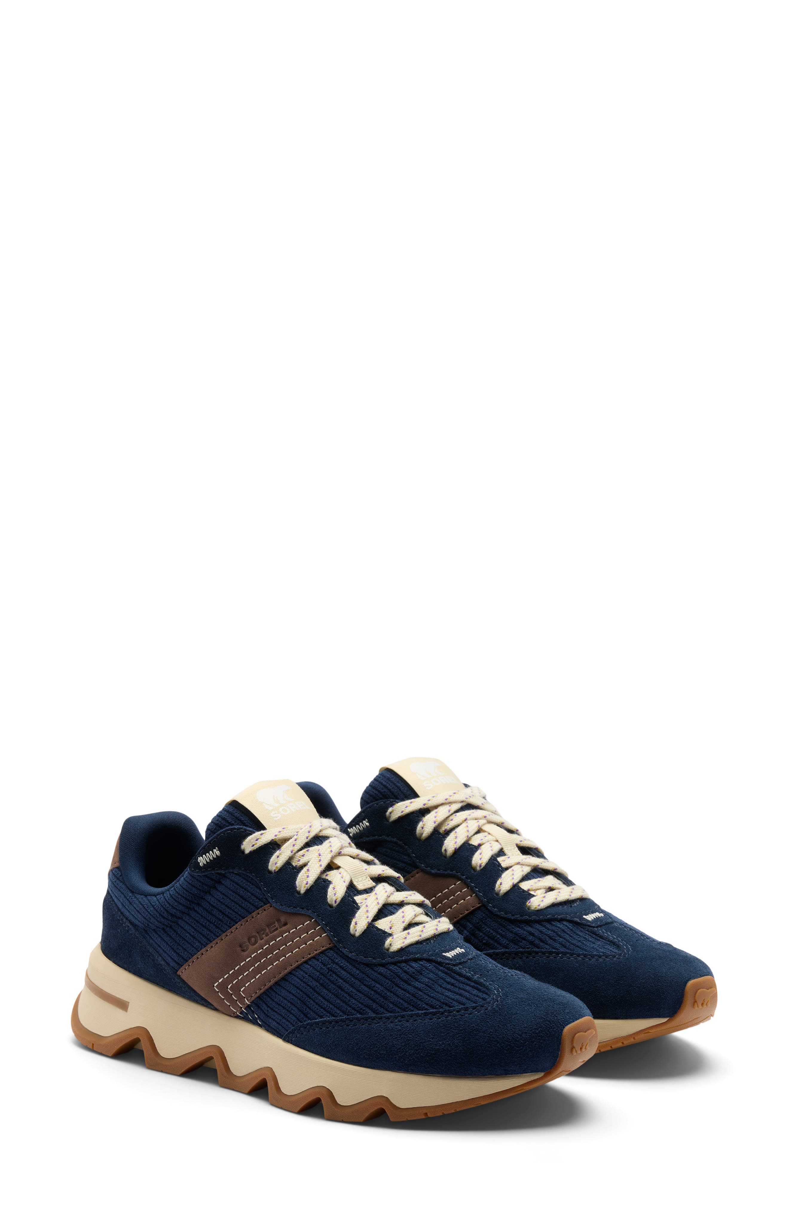 Kinetic Ember Sneaker, Alternate, color, COLLEGIATE NAVY/ BLEACHED
