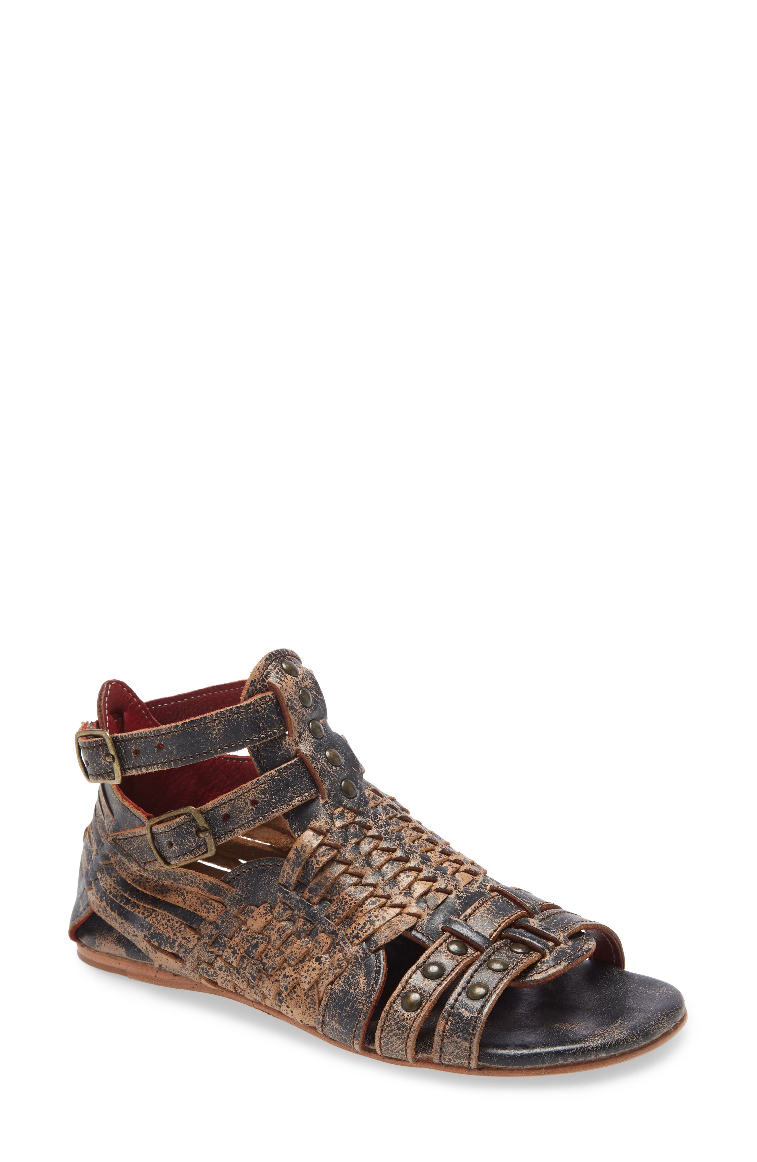 Bed Stu Claire Woven Gladiator Sandal, Main, color, 