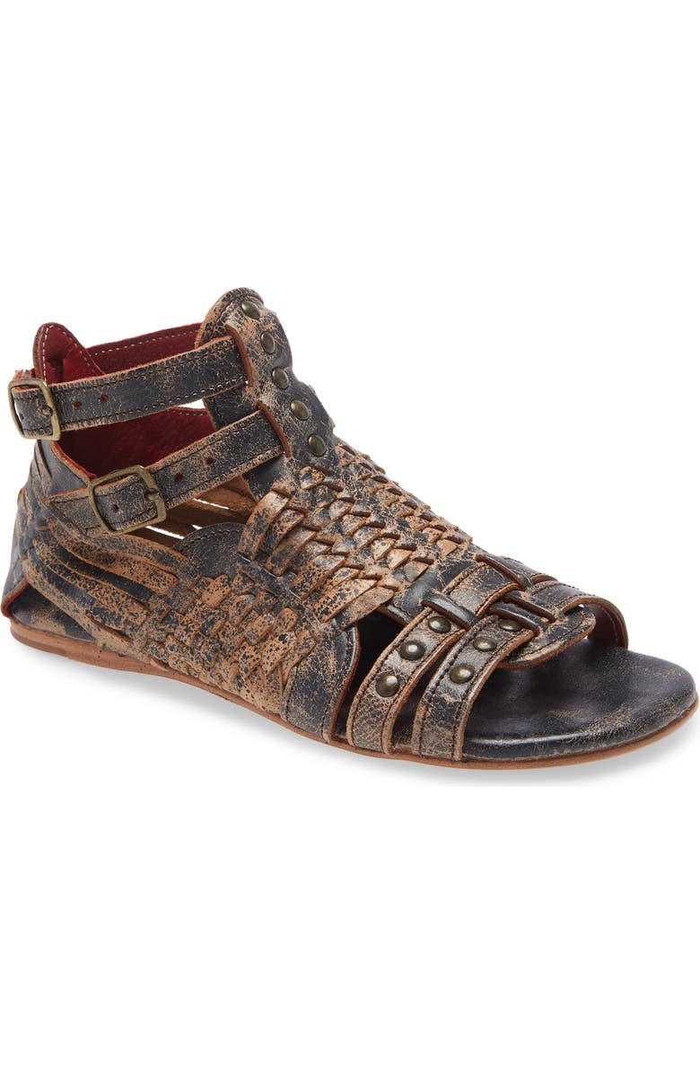 Bed Stu Claire Woven Gladiator Sandal, Main, color,