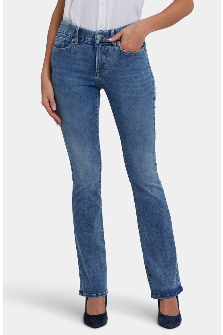 Waist-Match Barbara Bootcut Jeans, Main, color, PARISIAN SKY