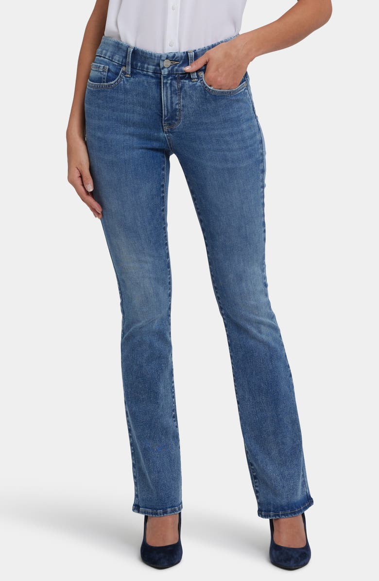 NYDJ Waist-Match Barbara Bootcut Jeans, Main, color, Parisian Sky