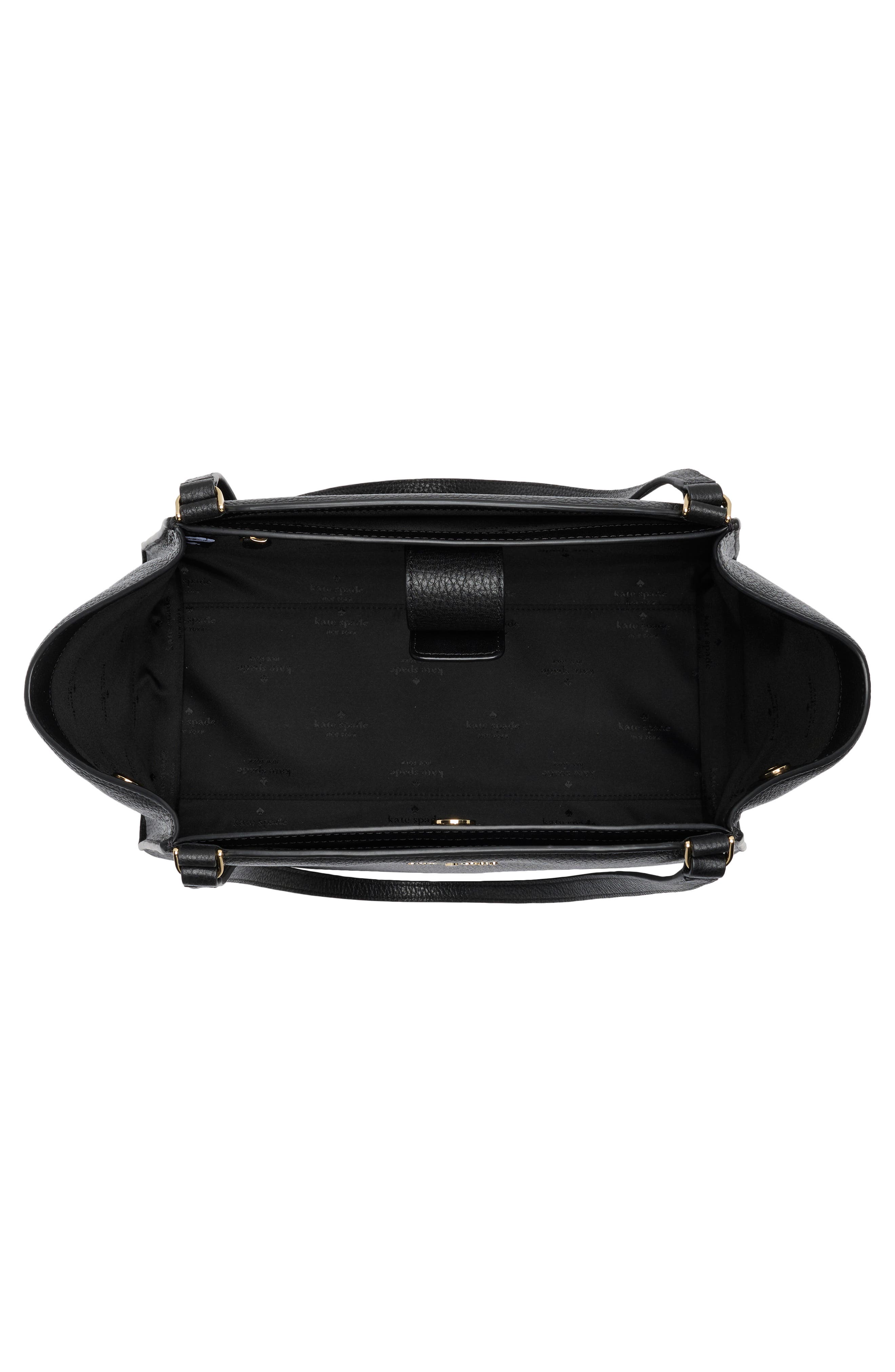 Kate Spade New York brim laptop tote, Alternate, color, Black