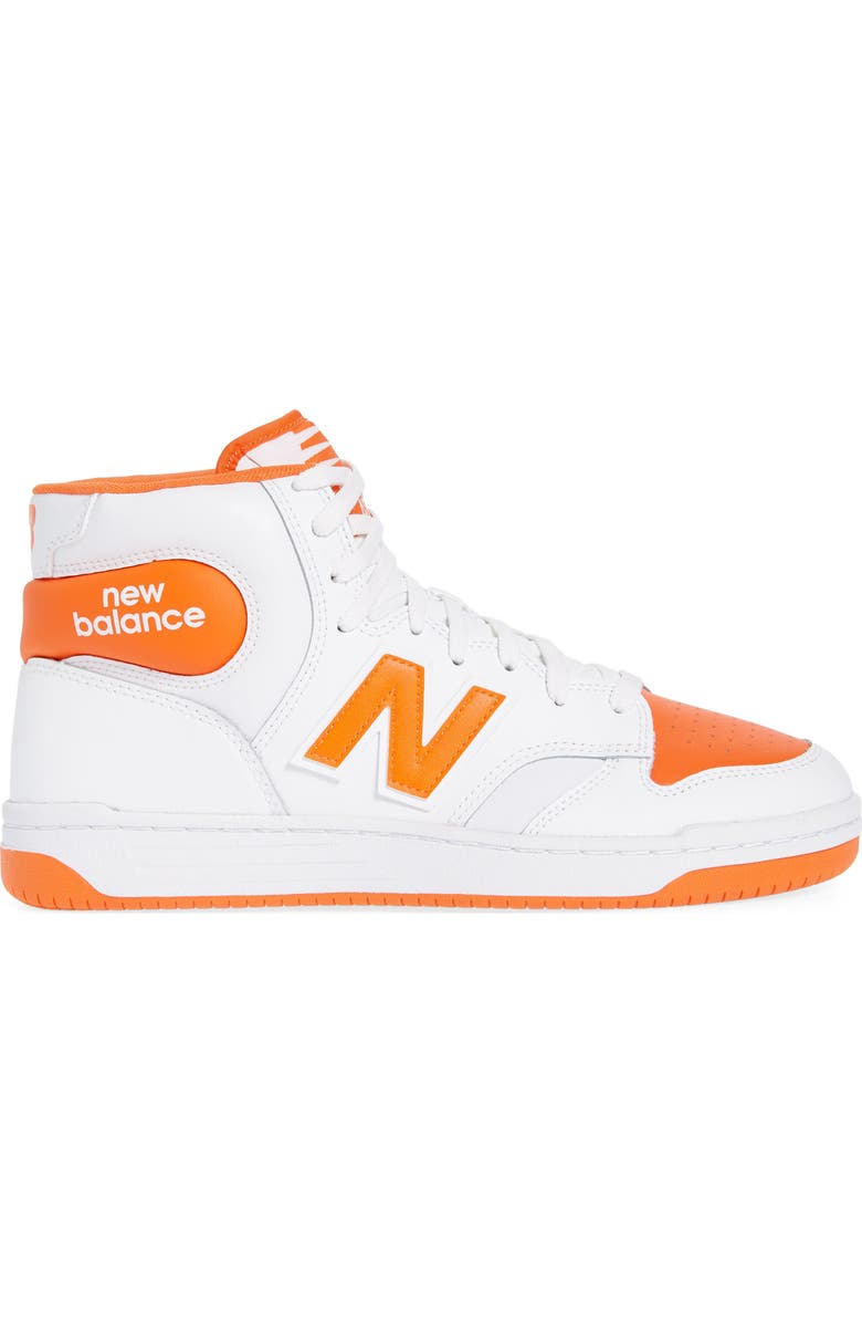 New Balance Gender Inclusive 480 High Top Basketball Sneaker, Alternate, color,