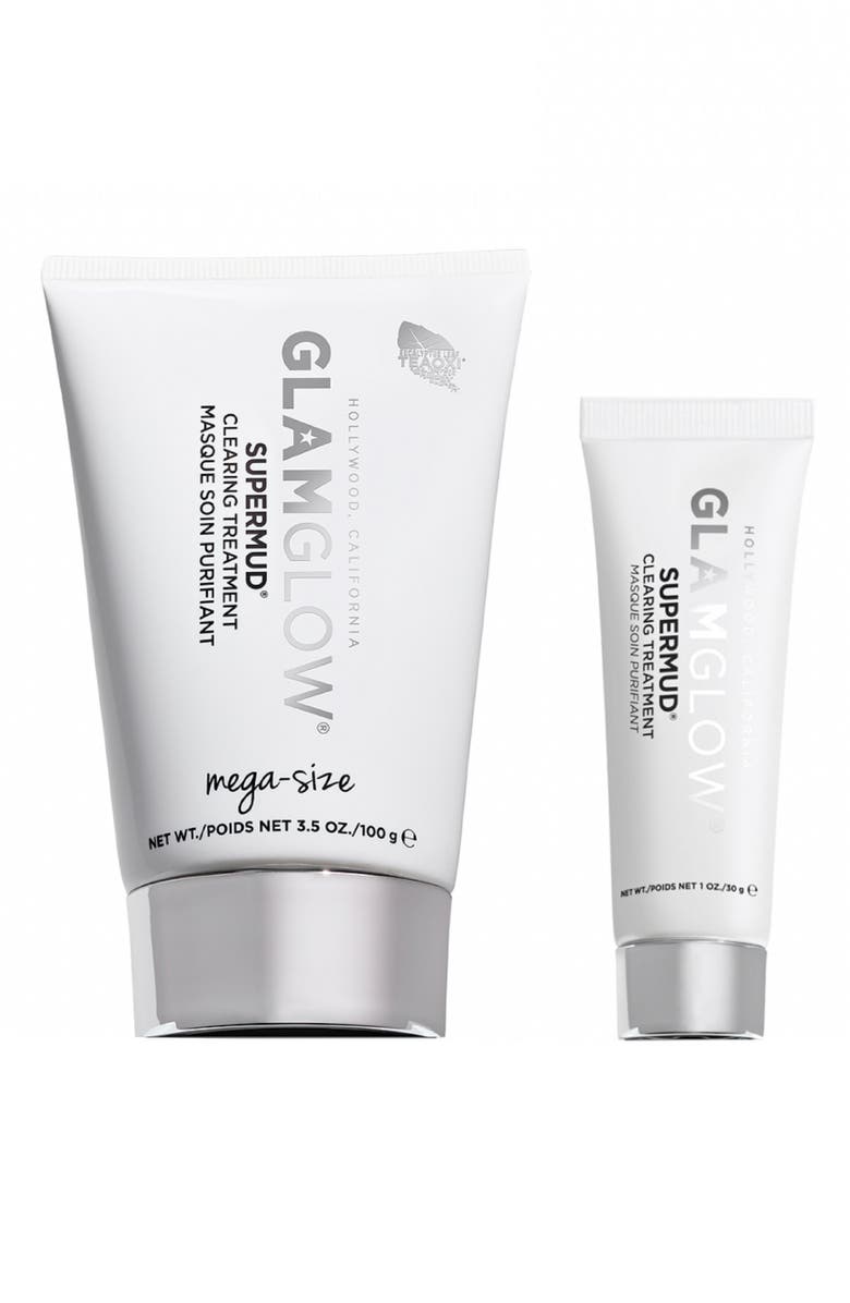 GLAMGLOW<sup>®</sup> SUPERMUD<sup>®</sup> Clearing Treatment Mask Set-$99 Value, Main, color, 