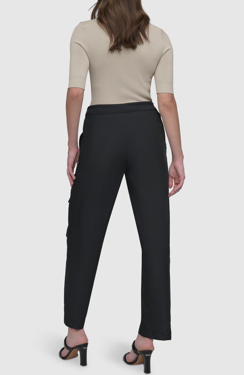 DKNY Taffeta Cargo Pants, Alternate, color, 