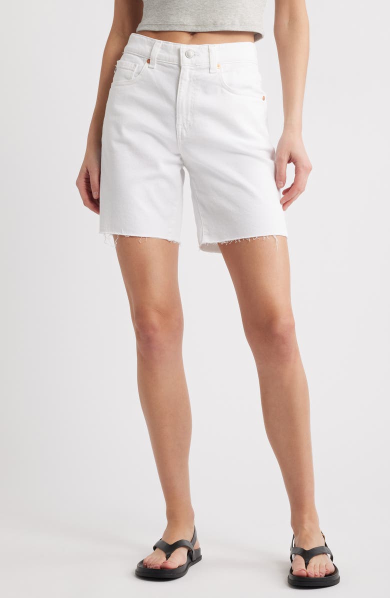 AG Ex-Boyfriend Shorts, Main, color, White