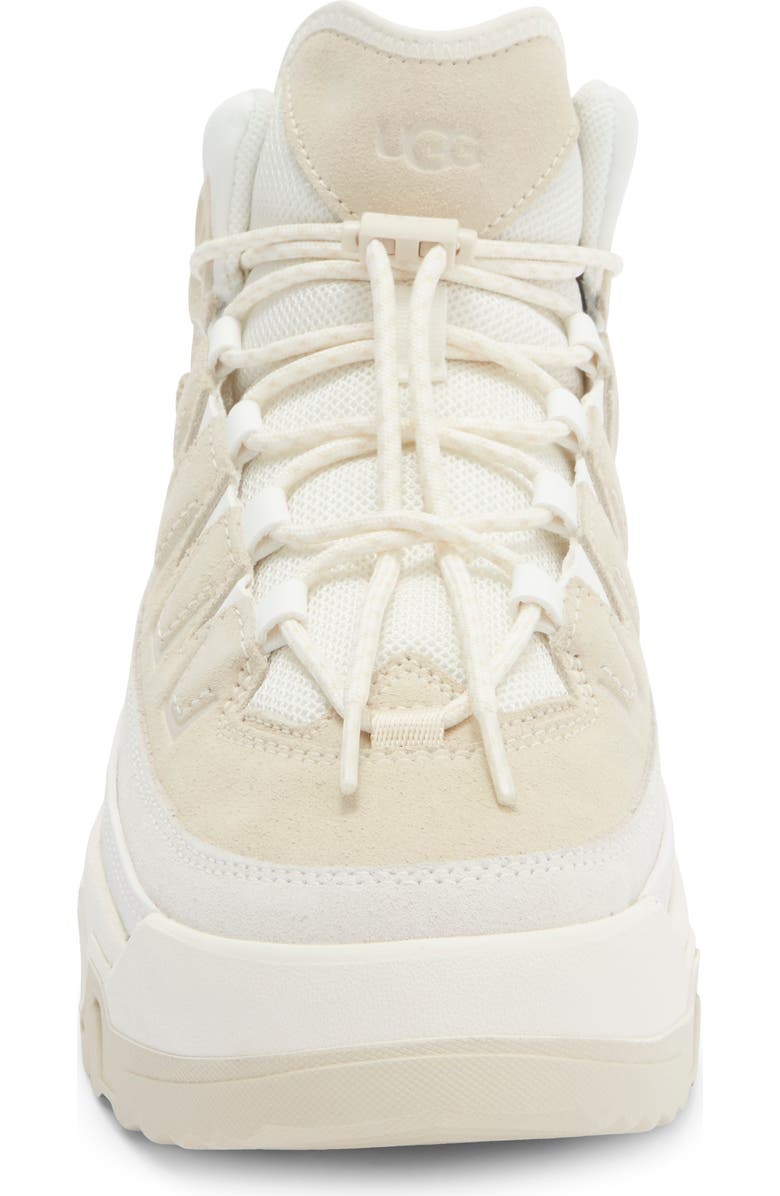 UGG<sup>®</sup> CapTrail High Waterproof Sneaker, Alternate, color, Light Beige