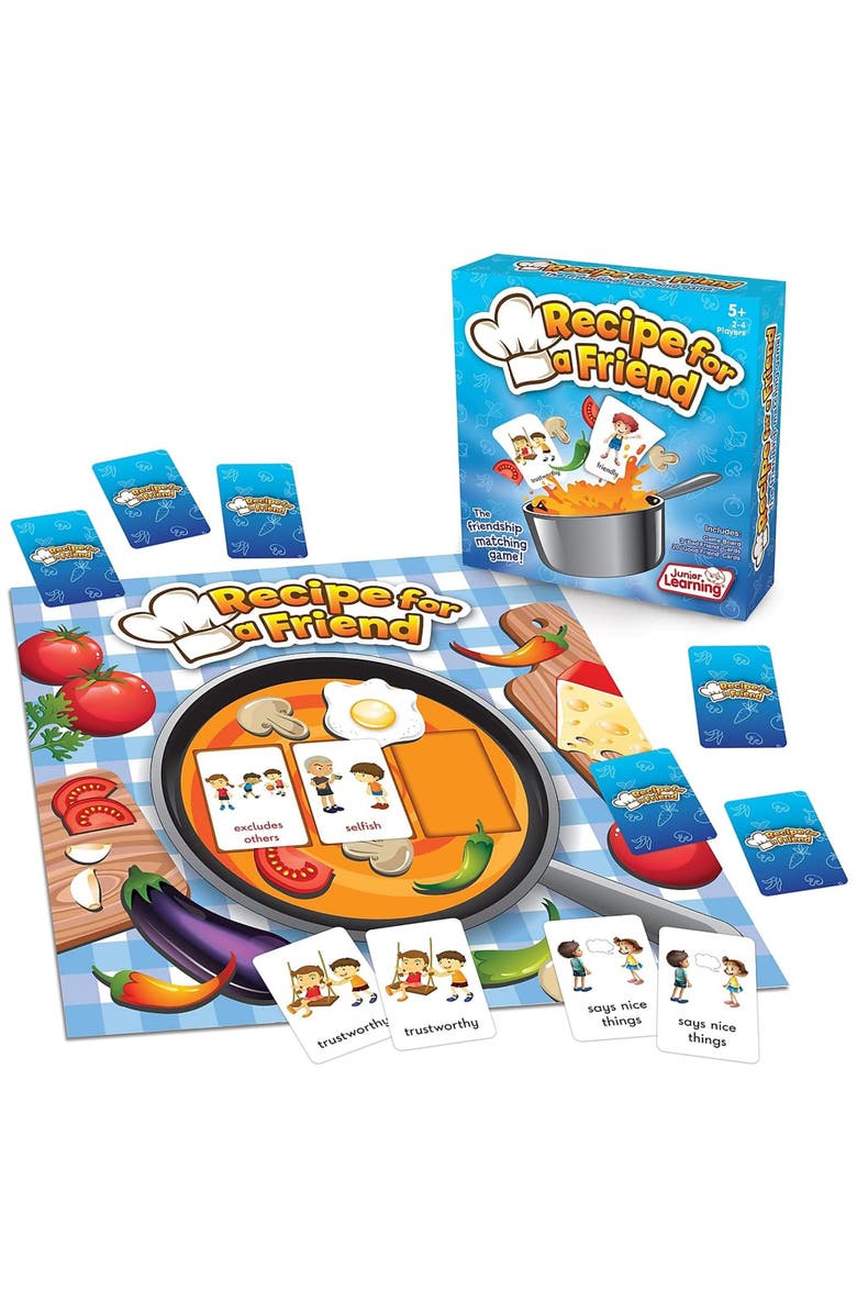 Junior Learning Recipe For A Friend Educational Board Game, Alternate, color, Multicolored