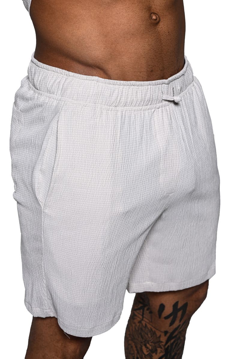 Maceoo Everyday Drawcord Shorts, Alternate, color, White