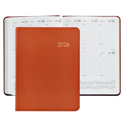 2026 Leather Desk Diary