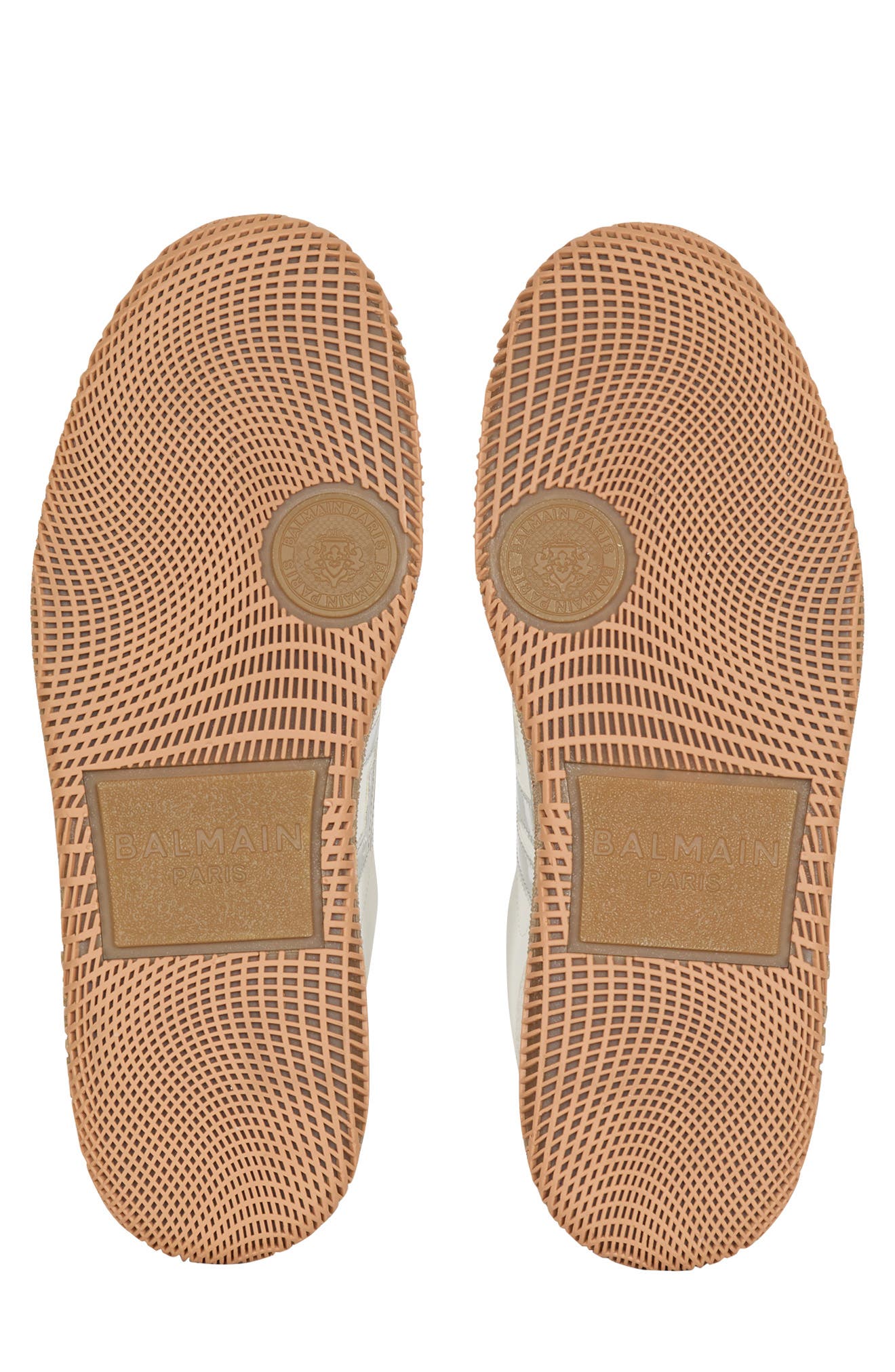 Balmain Swan Low Top Sneaker, Alternate, color, 