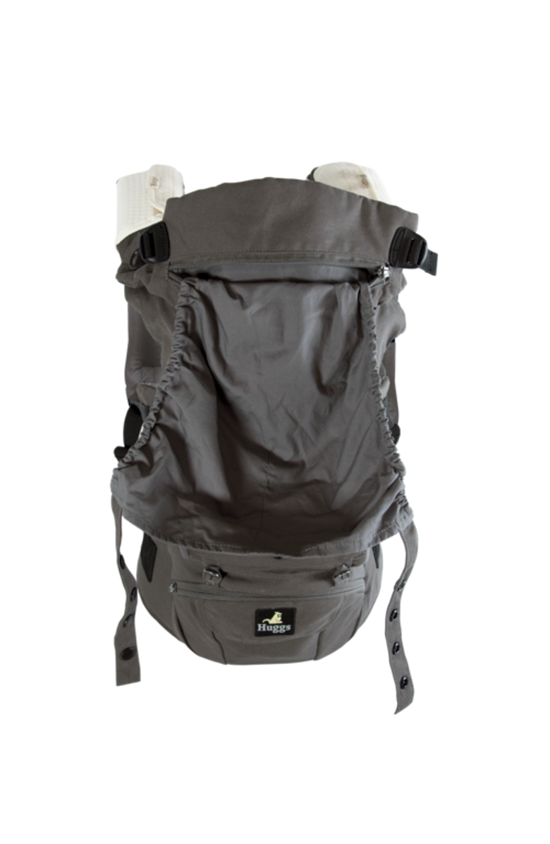 Abiie Huggs<sup>®</sup> Baby Hip Carrier With Patented Hipbelt, Alternate, color, Charcoal Grey