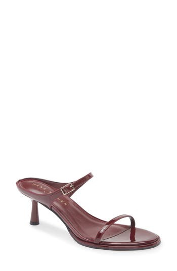 Marc Fisher Ltd Ayelet Strappy Sandal In Red