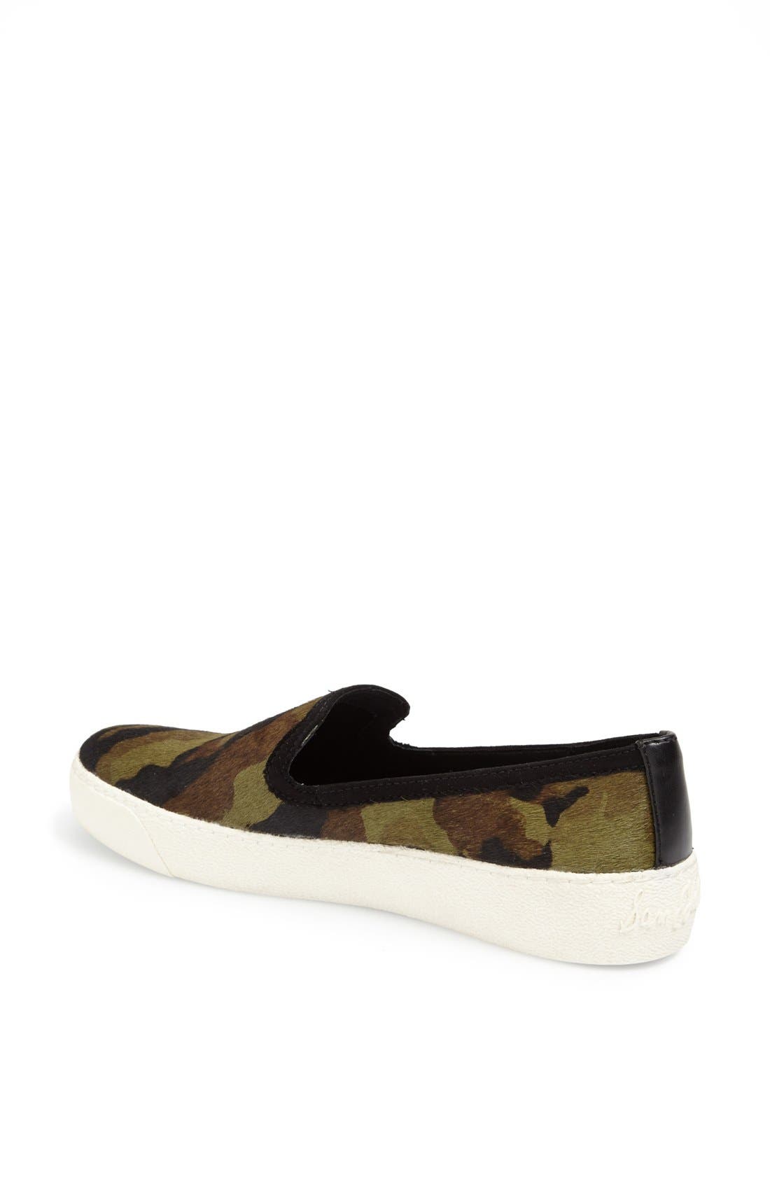 'Becker' Slip On, Alternate, color, OLIVE/ BLACK