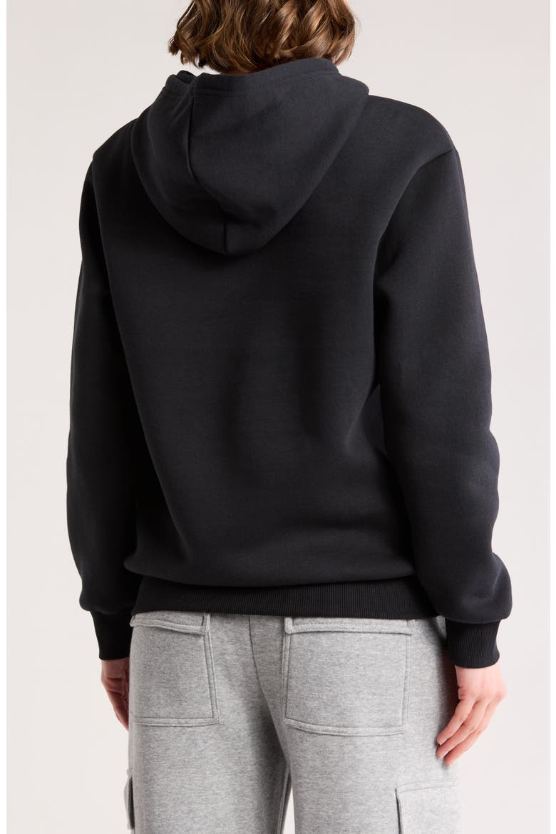 Skech-Sweats Rhinestone Shine Hoodie, Alternate, color, BLACK
