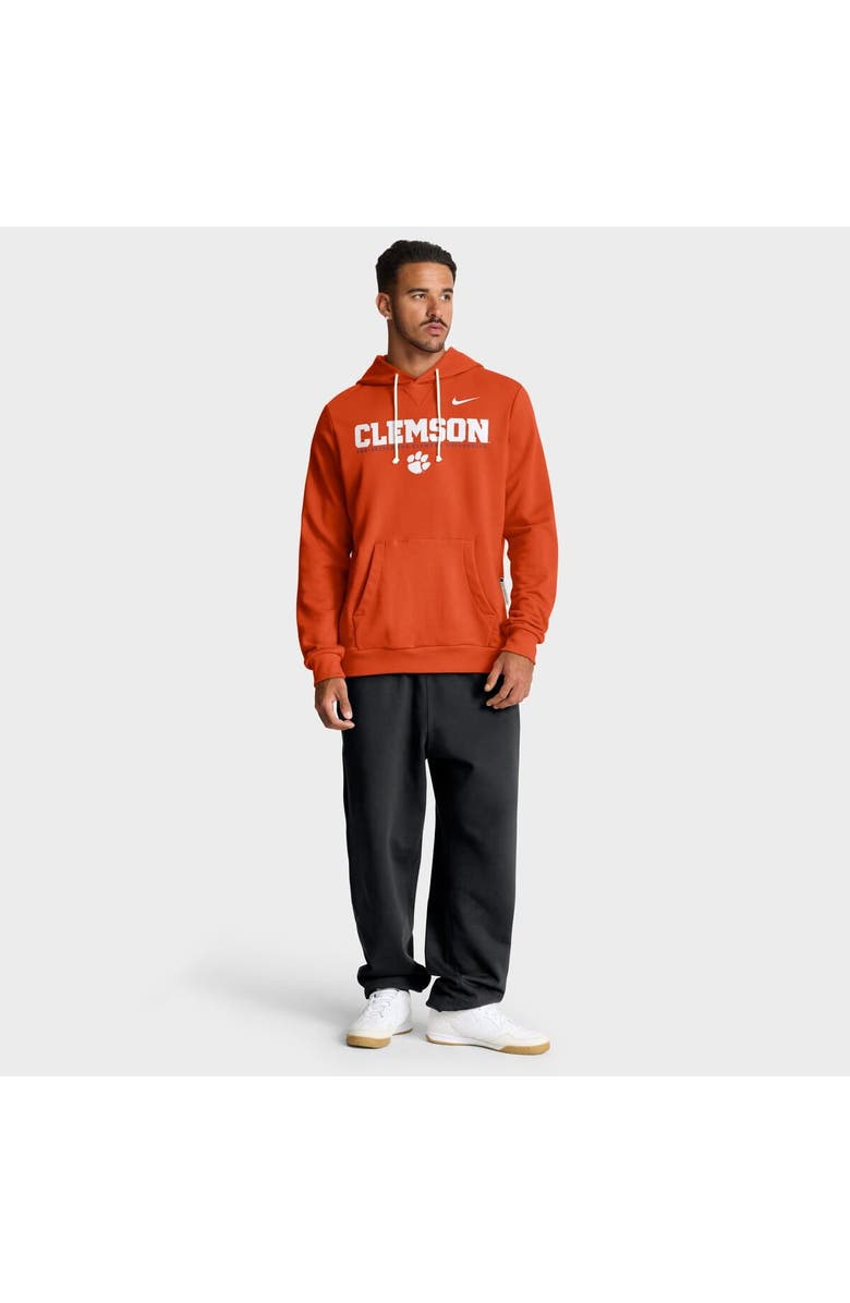 Nike Men's Nike Orange Clemson Tigers 2025 Sideline Standard Issue Dri-FIT Hoodie, Alternate, color, Orange
