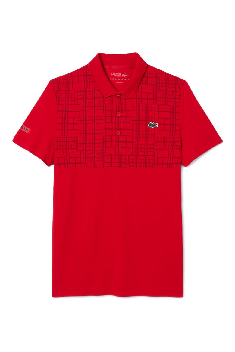 Novak Djokovic Regular Fit Polo, Alternate, color, RED