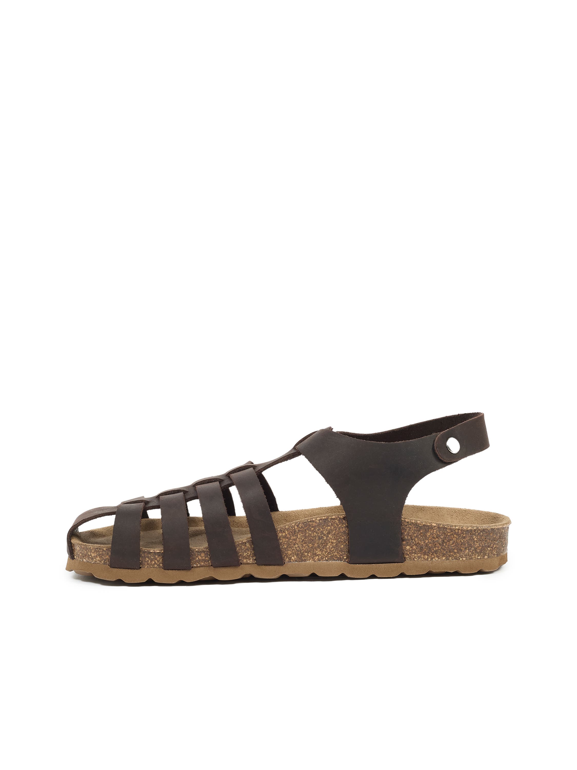 Fisherman's Flat Sandal, Alternate, color, EBONY