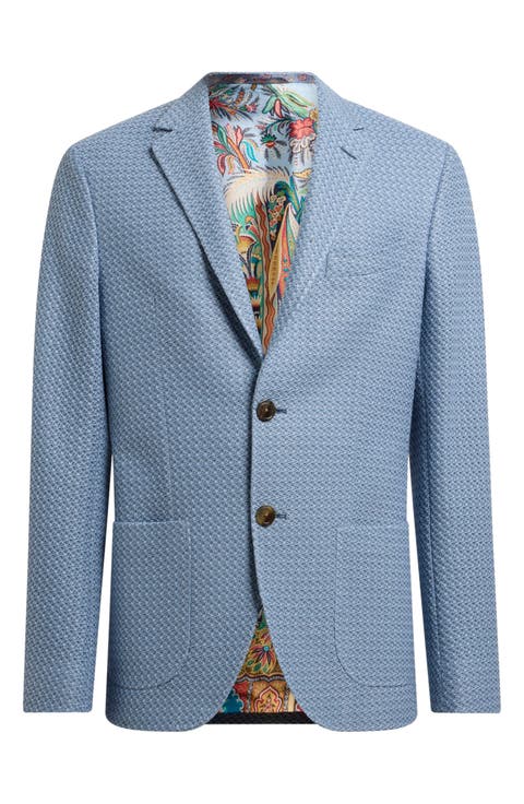 Roma Jersey Jacquard Sport Coat
