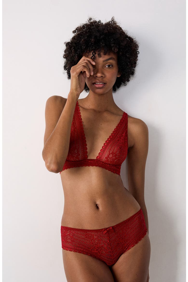 Panama Lace Briefs, Alternate, color, CARDINAL