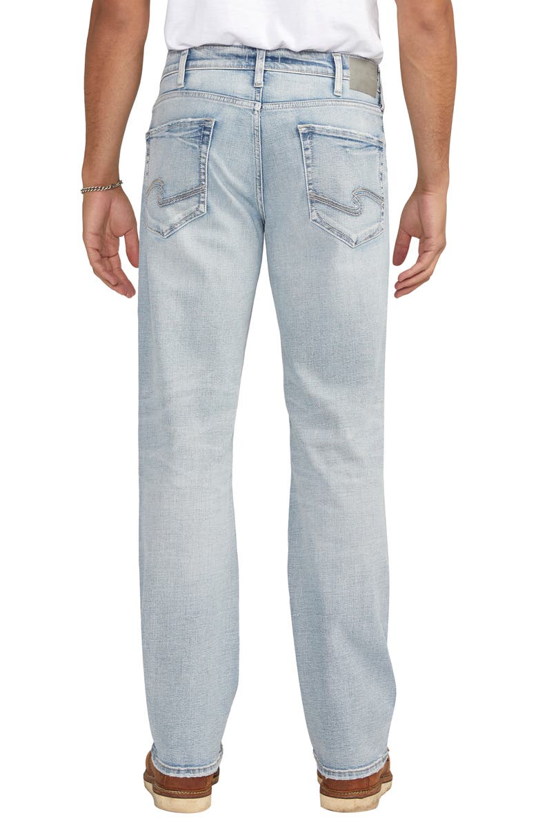 Silver Jeans Co. Zac Relaxed Straight Leg Jeans, Alternate, color,