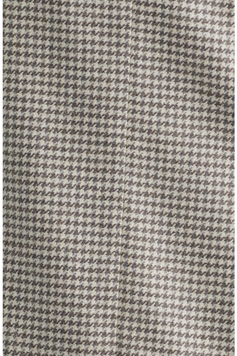 Houndstooth Stretch Wool & Linen Blend Sport Coat, Alternate, color, MEDIUM GREY
