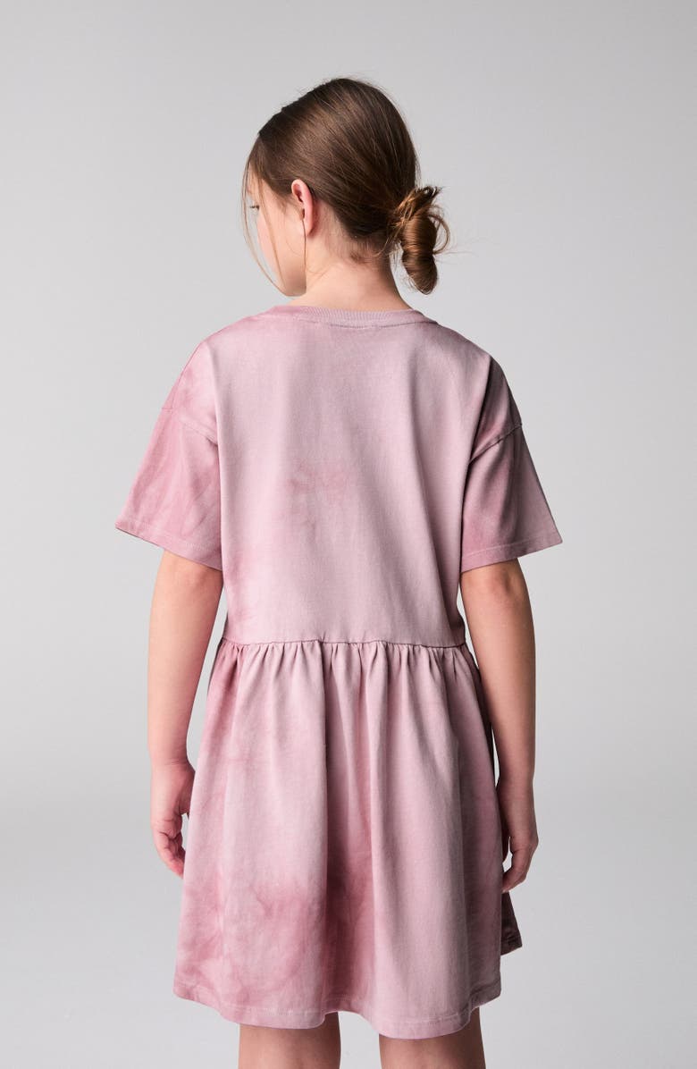 smALLSAINTS by ALLSAINTS Kids' Split Asymmetric T-Shirt Dress, Alternate, color, Pink