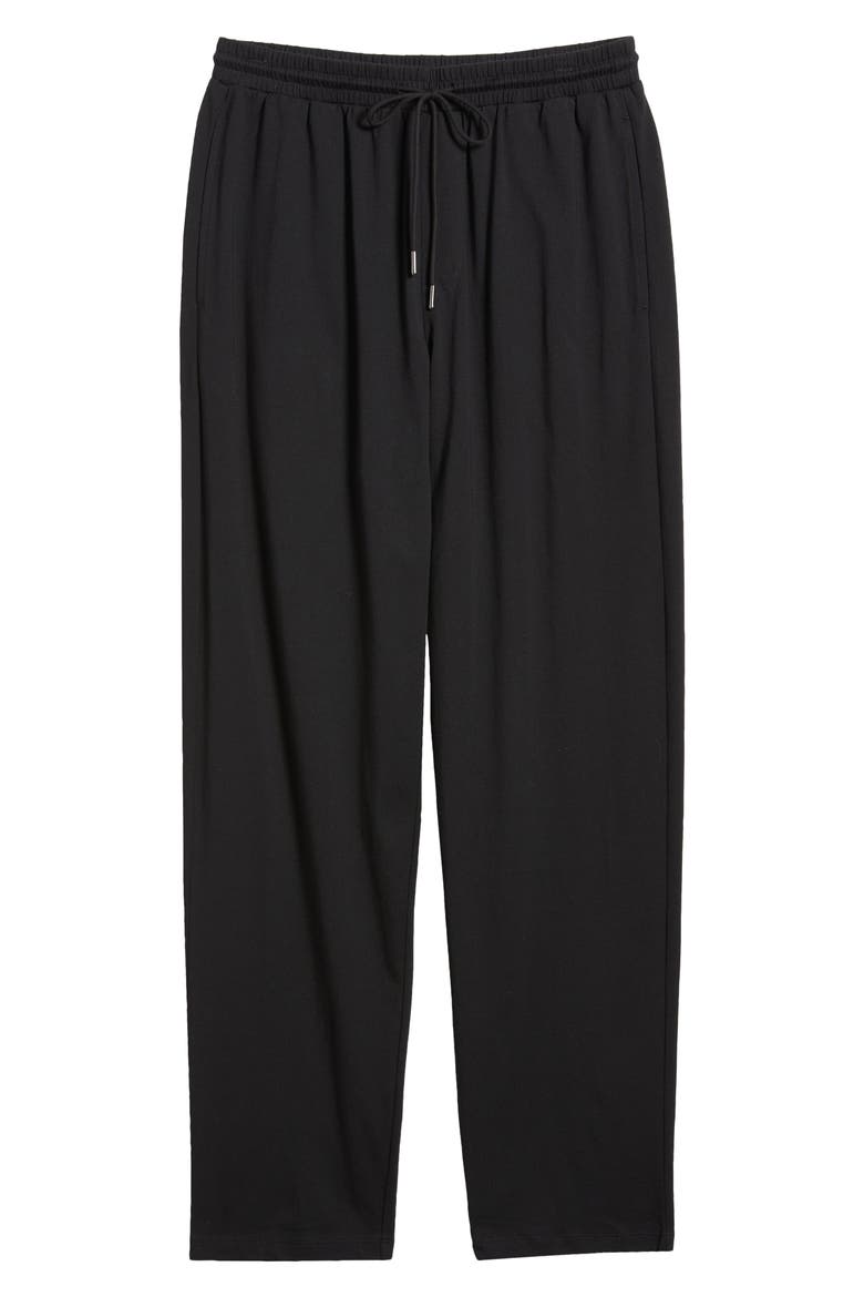 Cotton & Tencel® Modal Lounge Pants, Alternate, color, BLACK