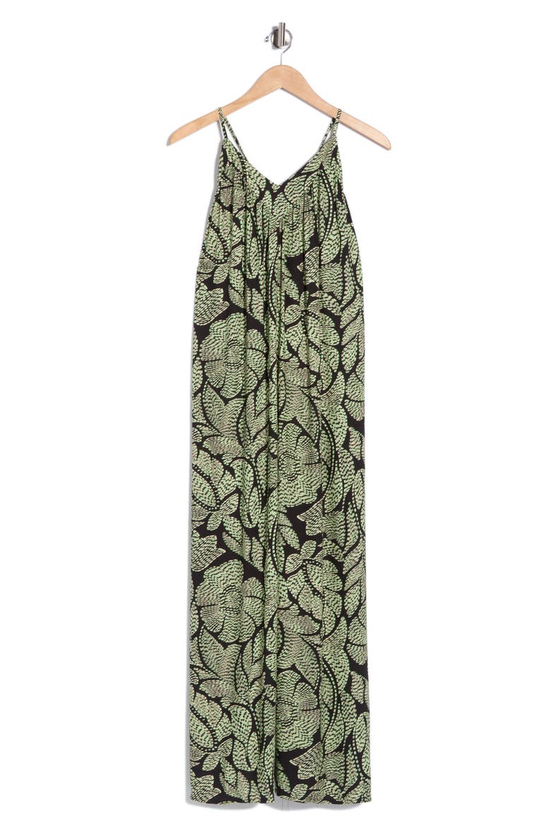 Cover-Up Jumpsuit, Main, color, BROWN