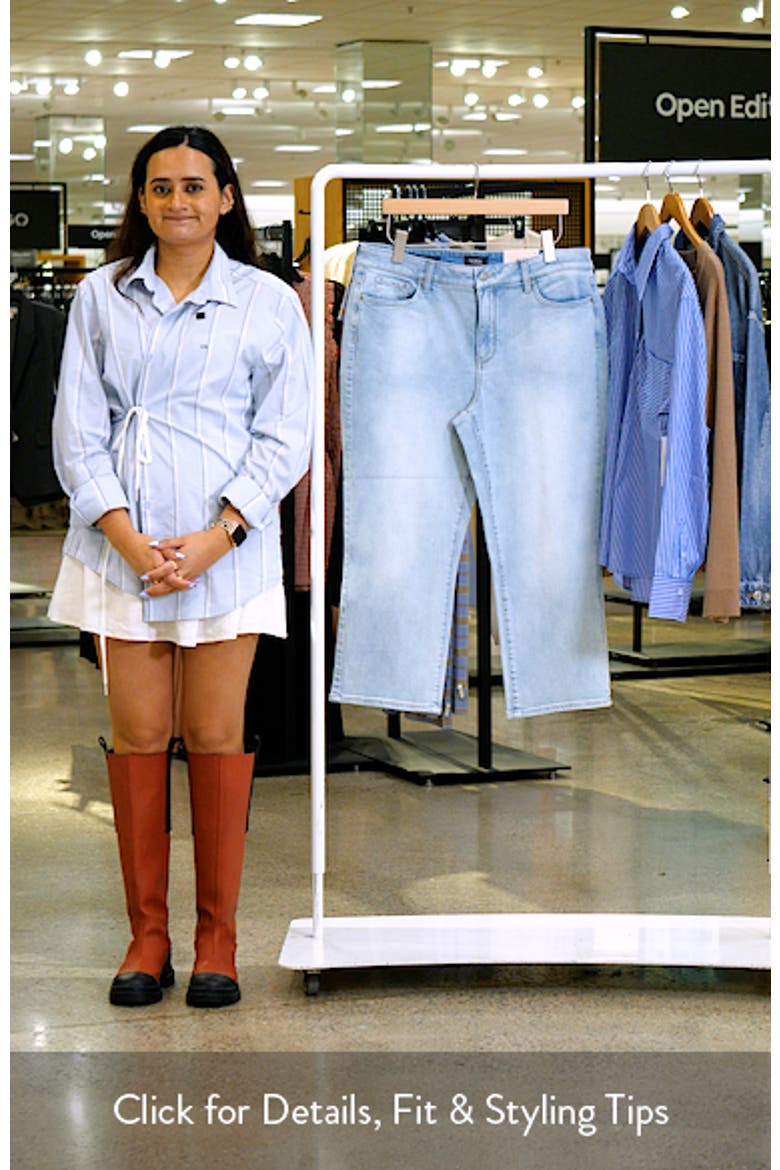 Piper Crop Relaxed Straight Leg Jeans video