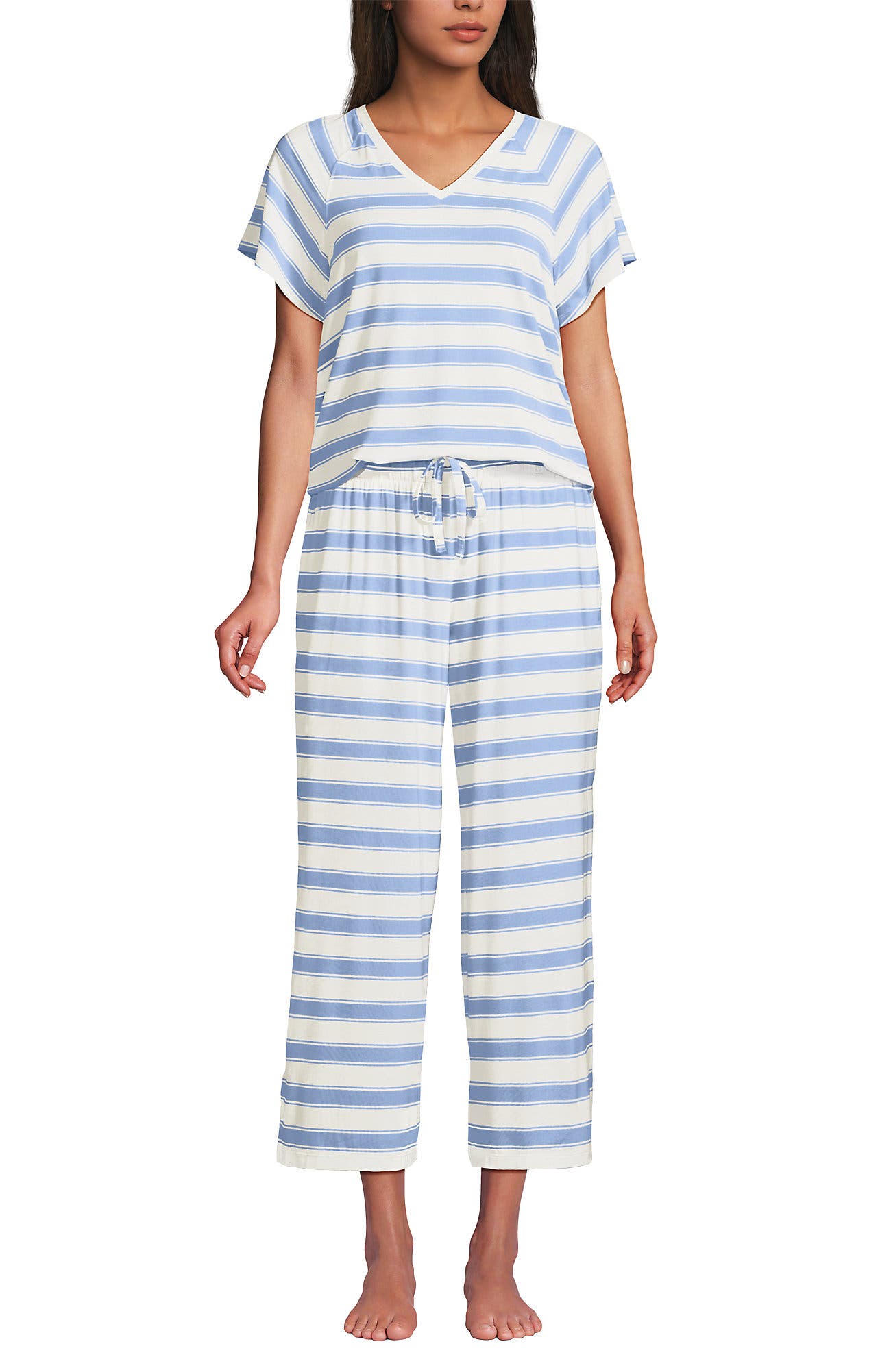 Misty Blue Stripe
