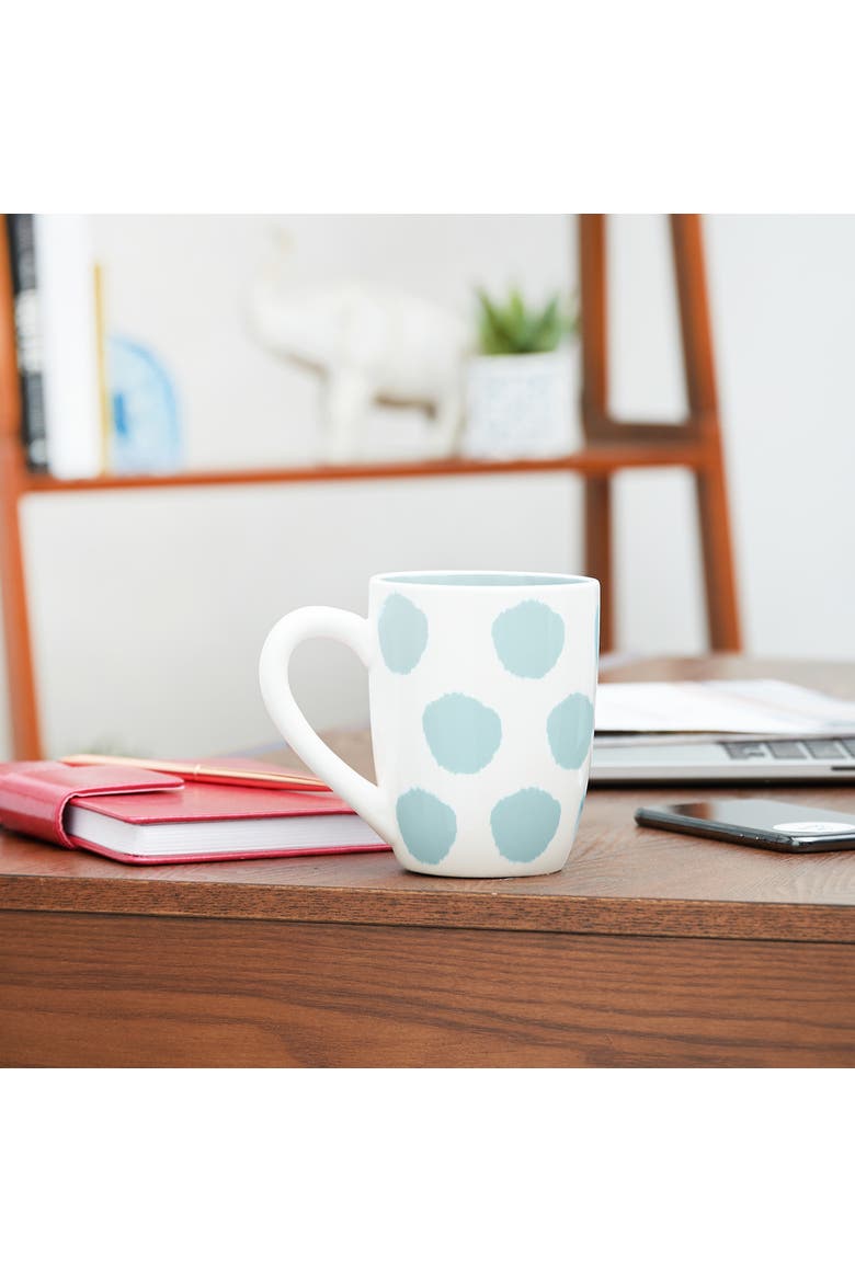 Surf Dot Mug, Set of 2 20 oz, Alternate, color, Blue