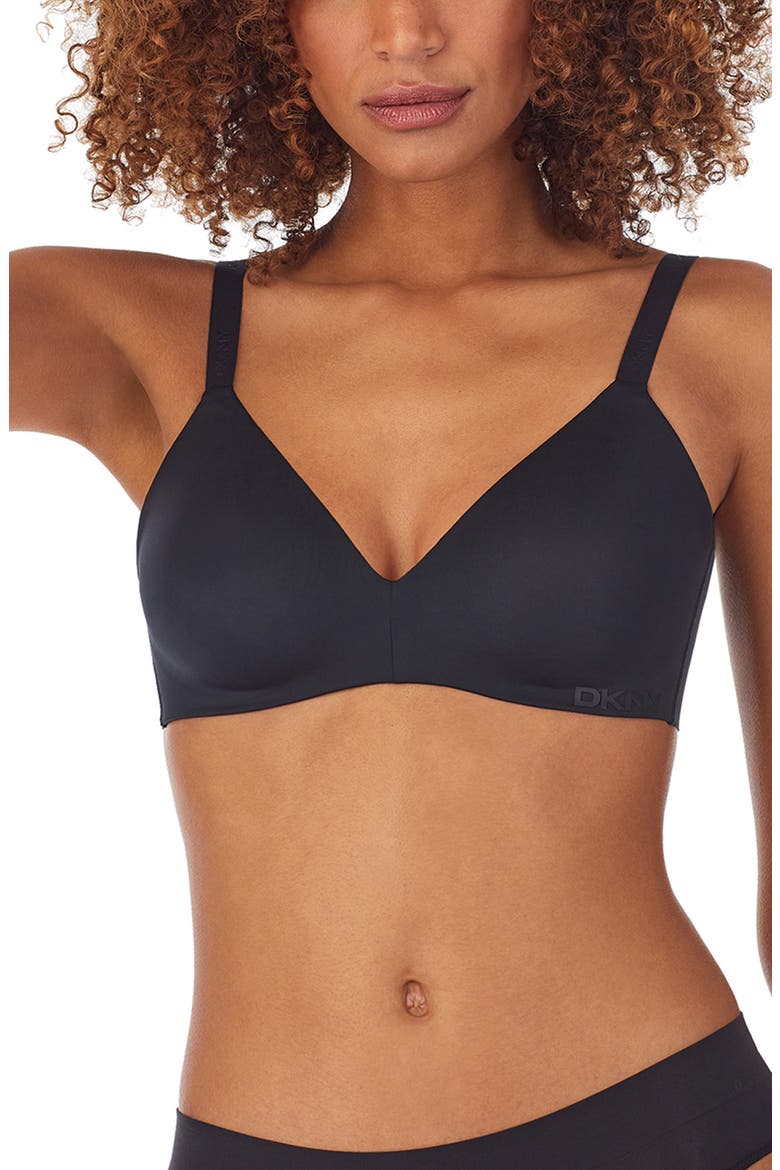 Active Comfort Bra, Main, color, BLACK